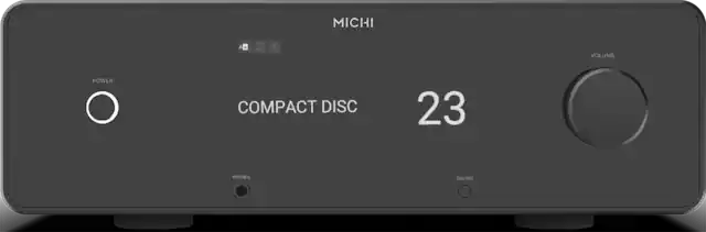 MICHI AB VOLUME POWER COMPACT DISC 23 PHONES SOURCE