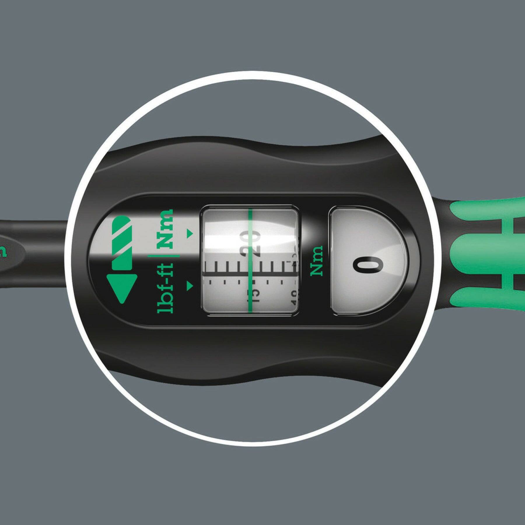 Back. Wera - Wera 05130110001 Click-Torque A 6 Set 1, 2.5-25 Nm, 20 Pieces.