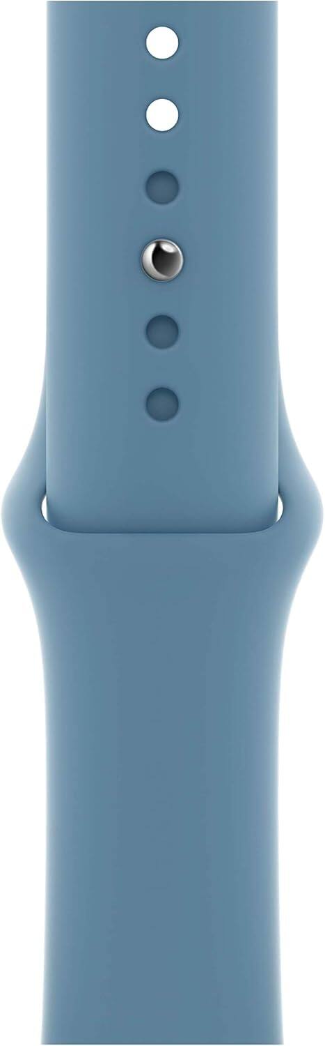 Alt View 1. Apple - Apple Watch Band - Sport Band (40mm) - Northern Blue - Regular - Blue.