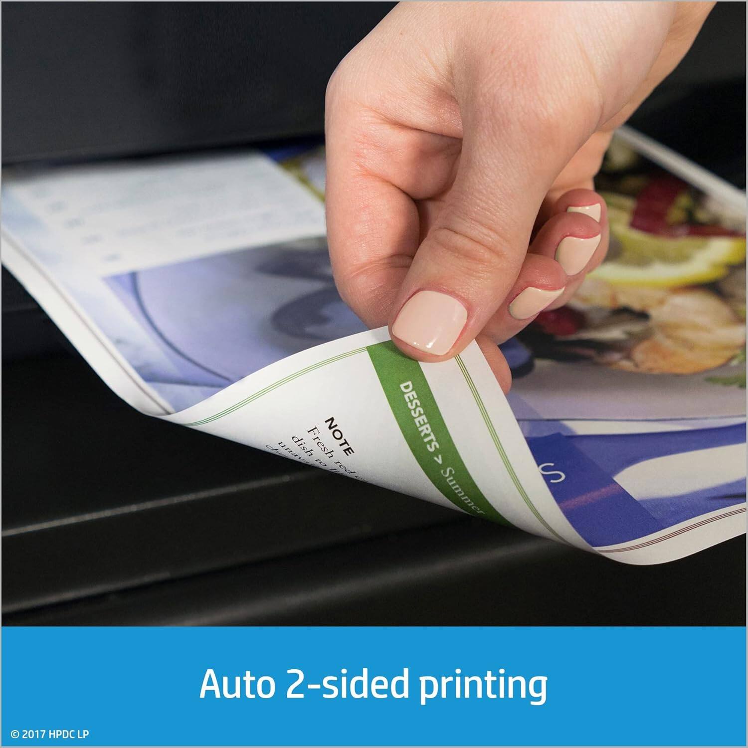 Auto 2-sided printing

NOTE: Fresh red desserts for Summer 2017

© 2017 HPDCLP