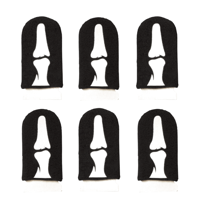Front. Mobile Gaming Corps - 6 Pack Mobile Gaming Corps ClawSocks Phone Gaming Finger Sleeves - Skeletal.