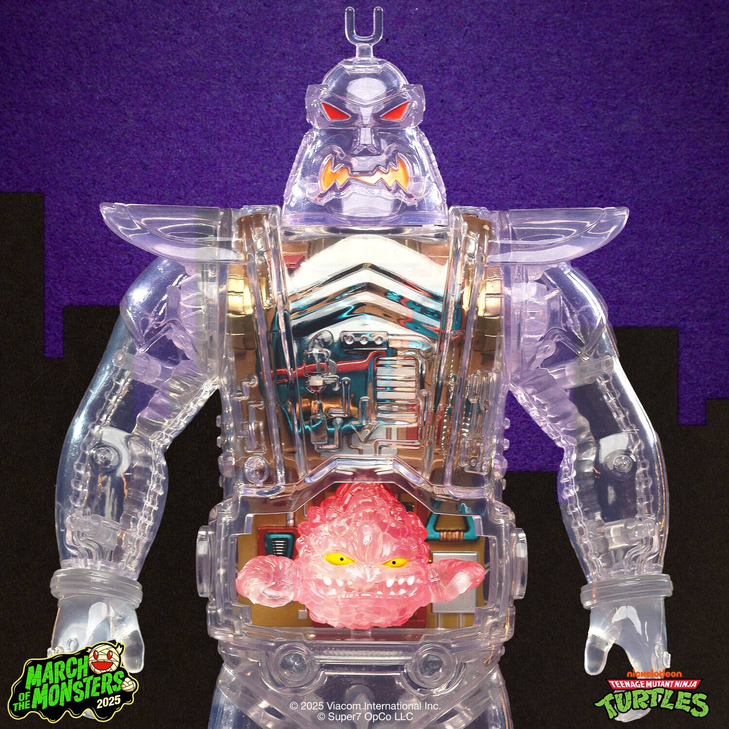 FC MARCH MONSTERS 1 OF 2025 THE 2025 Viacom International Inc C Super7 OpCo LLC nickelodeon TEENAGEMUTANT NINJA TURTLES