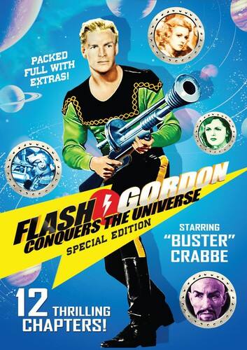 Front. Flash Gordon Conquers the Universe   - DVD.