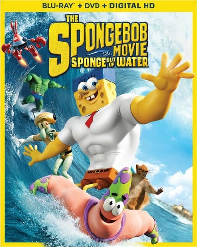 Front. The SpongeBob Movie: Sponge Out of Water   - BLU-RAY.