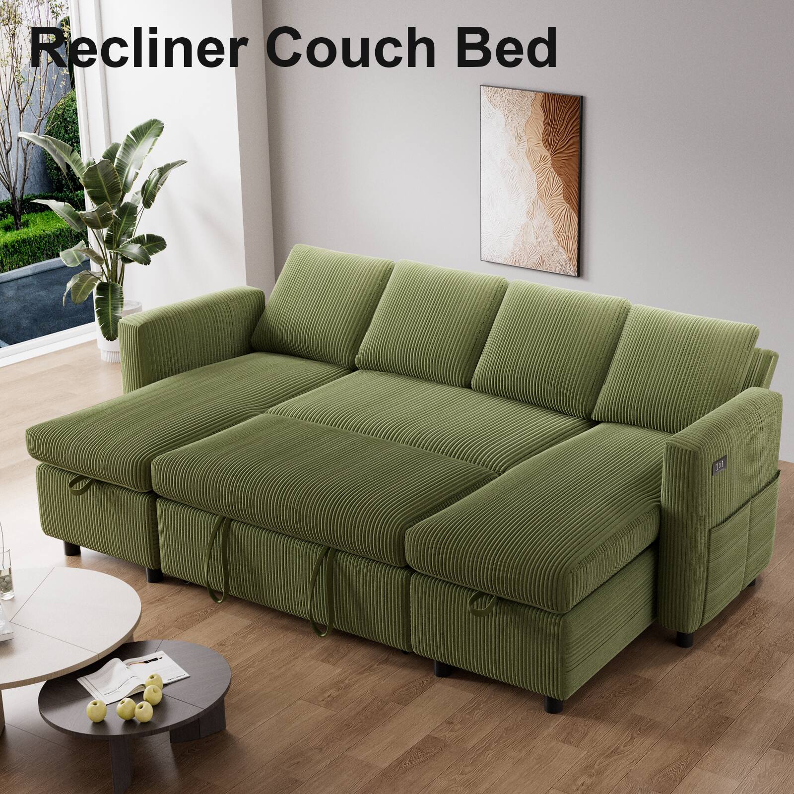 Recliner Couch Bed