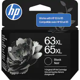 HP - 63/65XL High-Yield Ink Cartridge - Black