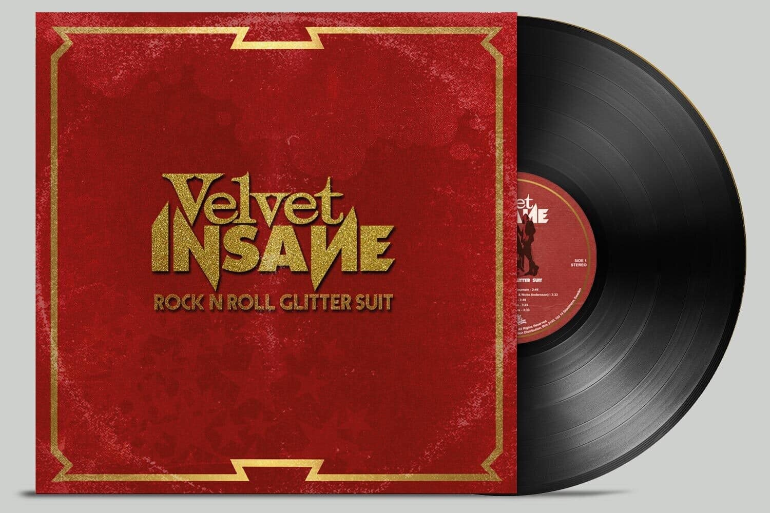 Velvet Insane - Rock 'n' Roll Glitter Suit   - VINYL LP