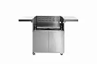Sedona By Lynx - Sedona Wheeled Cart for 30" Built-in Grills - Stainless Steel - Front_Zoom