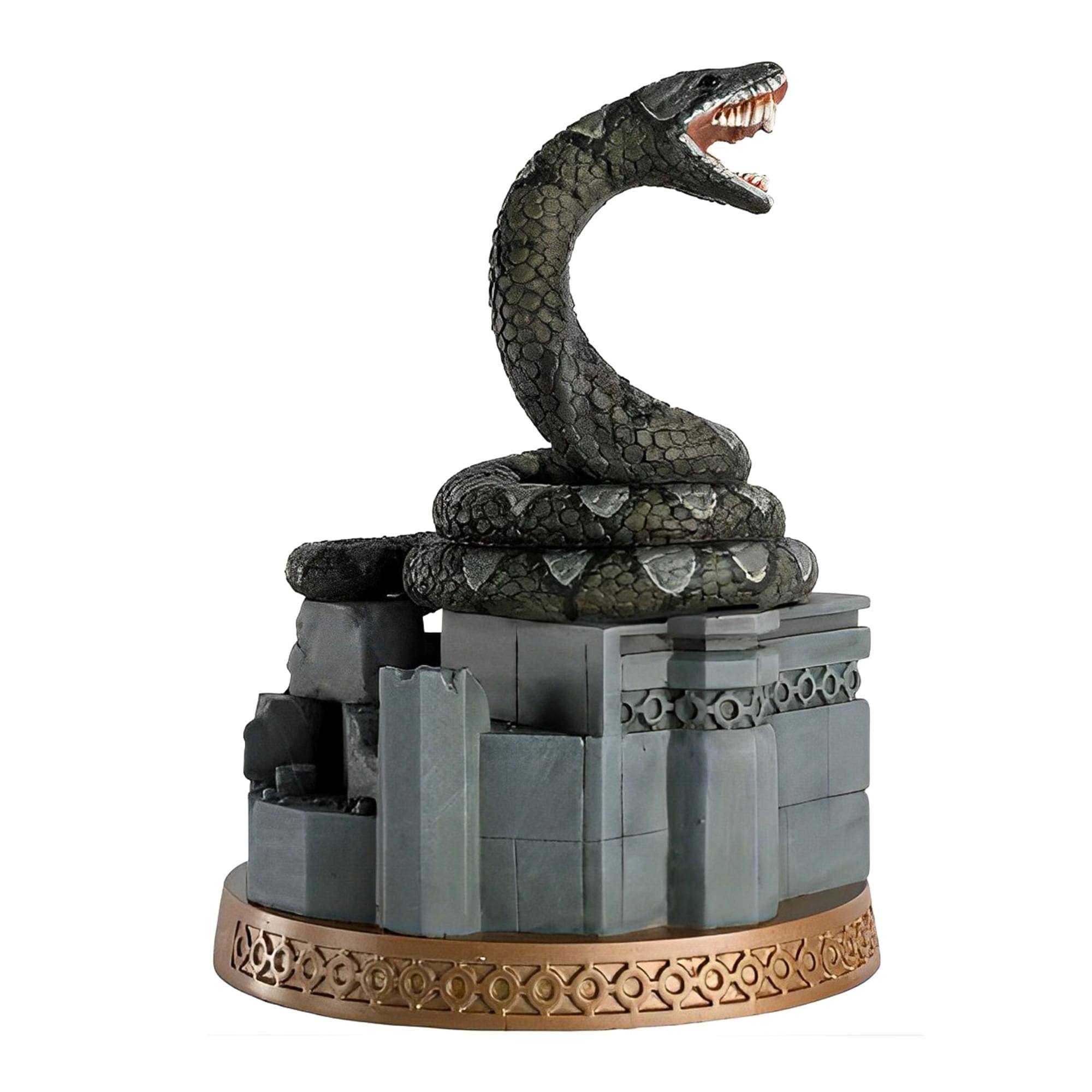 Alt View 2. Harry Potter - Eaglemoss Harry Potter Wizarding World 1:16 Scale Figure | 033 Nagini - Grey.