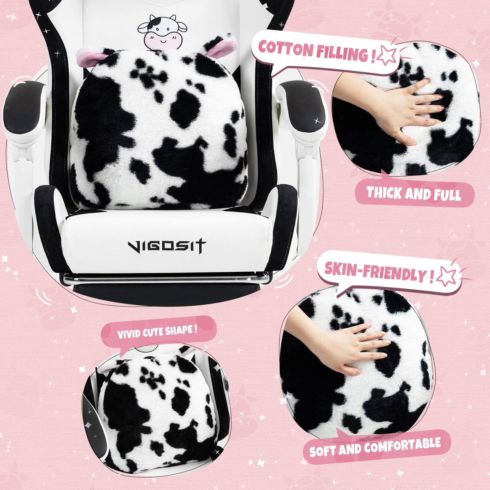 - COTTON FILLING!
- THICK AND FULL
- SKIN-FRIENDLY!
- VIVID CUTE SHAPE!
- SOFT AND COMFORTABLE