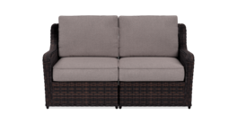 Yardbird® - Waverly Outdoor Loveseat - Shale