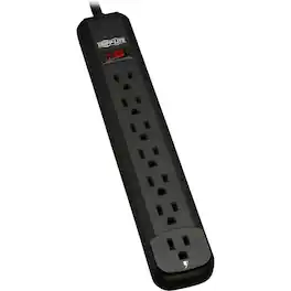 Eaton Tripp Lite Series Power It! 7-Outlet Power Strip, 12 ft. (3.66 m) Cord, Housing - NEMA 5-15P - 7 x NEMA - Black