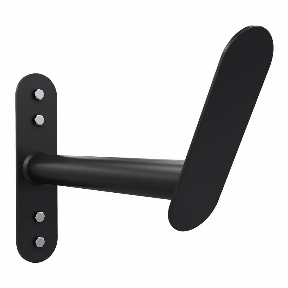 Alt View 1. Power Systems - Heavy-Duty Wall-Mounted Rope Hanger for Home Gym Workouts (Up to 50 ft) - Black.