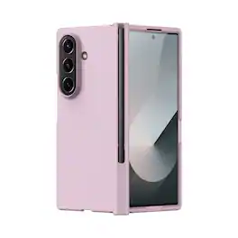 Dteck - for Samsung Galaxy Z Fold8 Ultra Case with Screen Protector, Hinge Protection with Built-in Pen Holder - Purple
