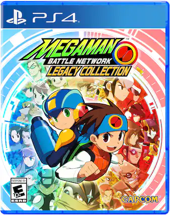 Front. Capcom - Mega Man Battle Network Legacy Collection. - E10+ (Everyone 10+)