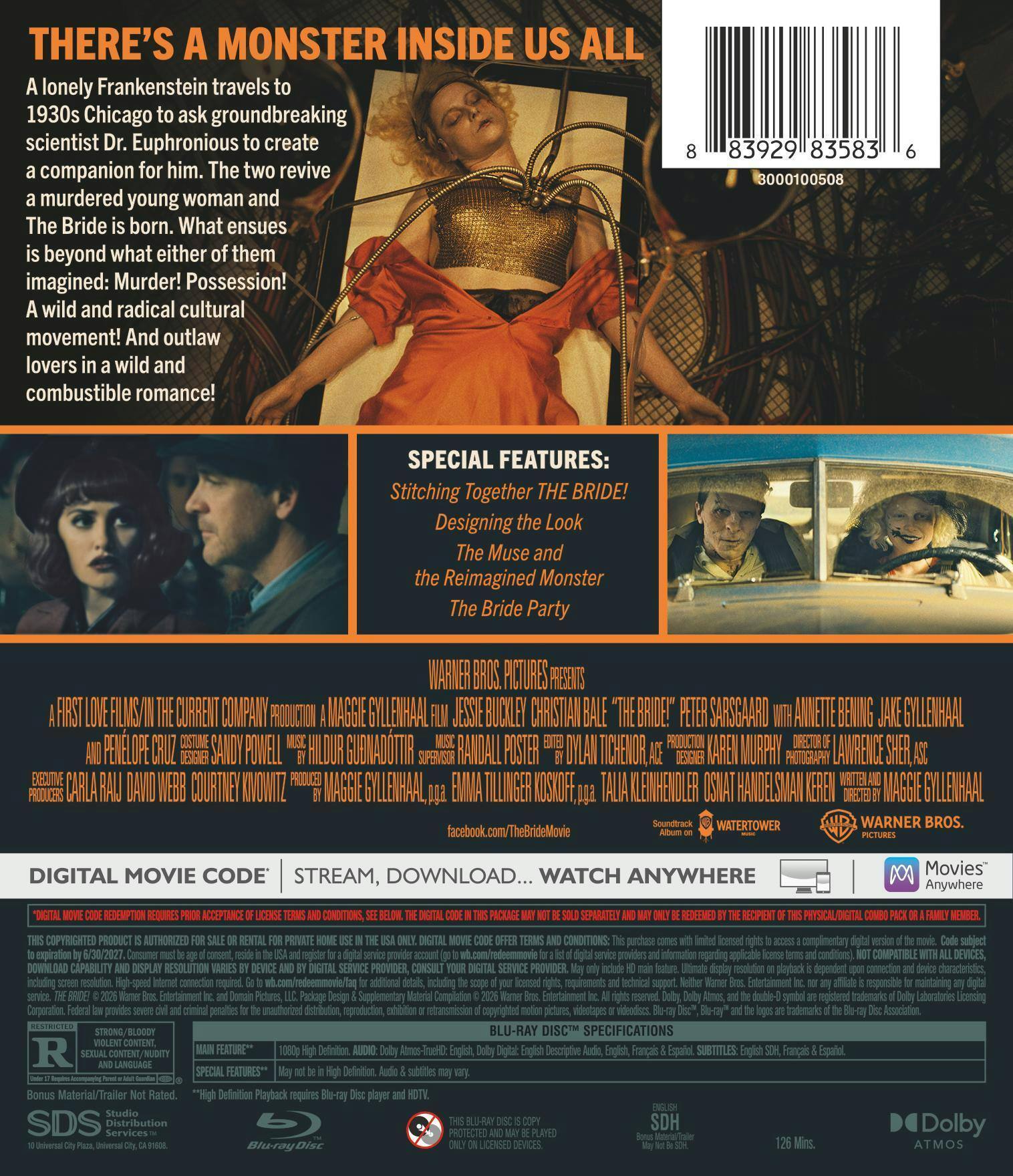 Back. The Bride!   - BLU-RAY.