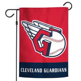 WinCraft - Cleveland Guardians 12" x 18" Applique Garden Flag - Multicolor