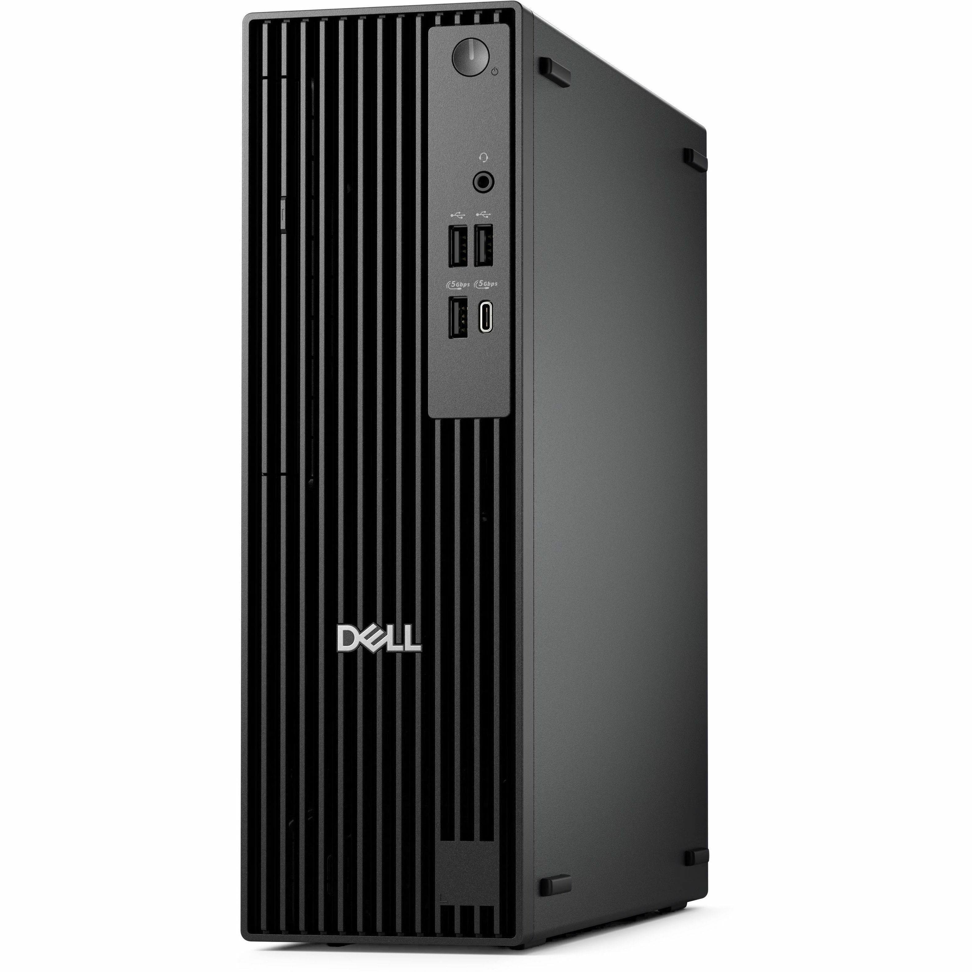 Dell Pro Slim QCS1255 Desktop Computer AMD Ryzen 7 PRO 8700G 16 GB