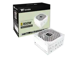 Thermaltake - Toughpower GF3 850W ATX 3.1 PCIe 5.1 Full Modular Gold Snow