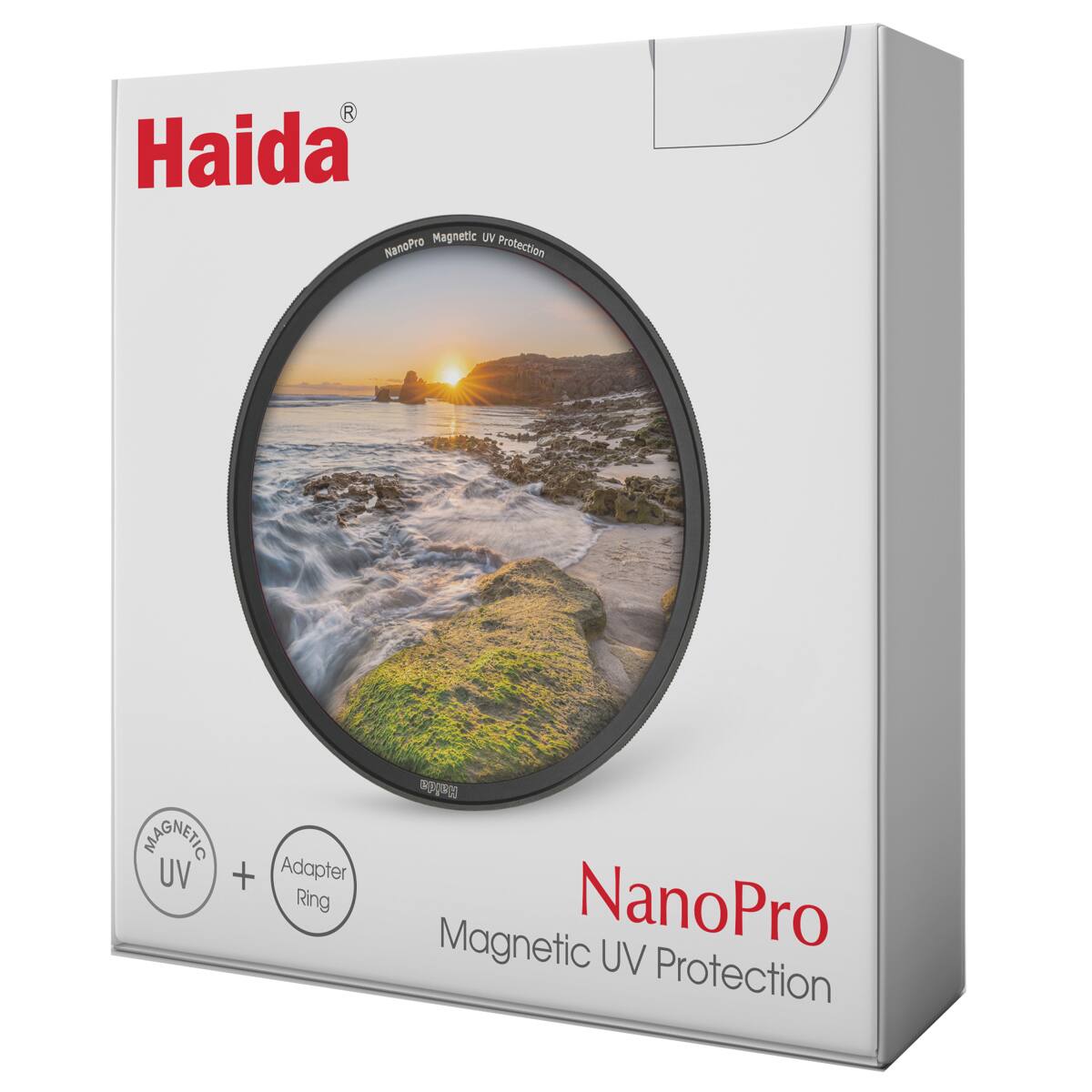 Haida NanoPro Magnetic UV Protection  
Magnetic UV + Adapter Ring