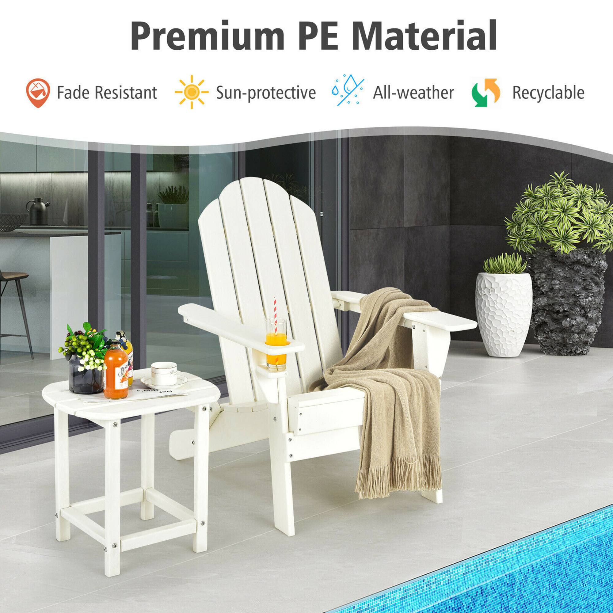 Premium PE Material, Fade Resistant, Sun-protective, All-weather, Recyclable