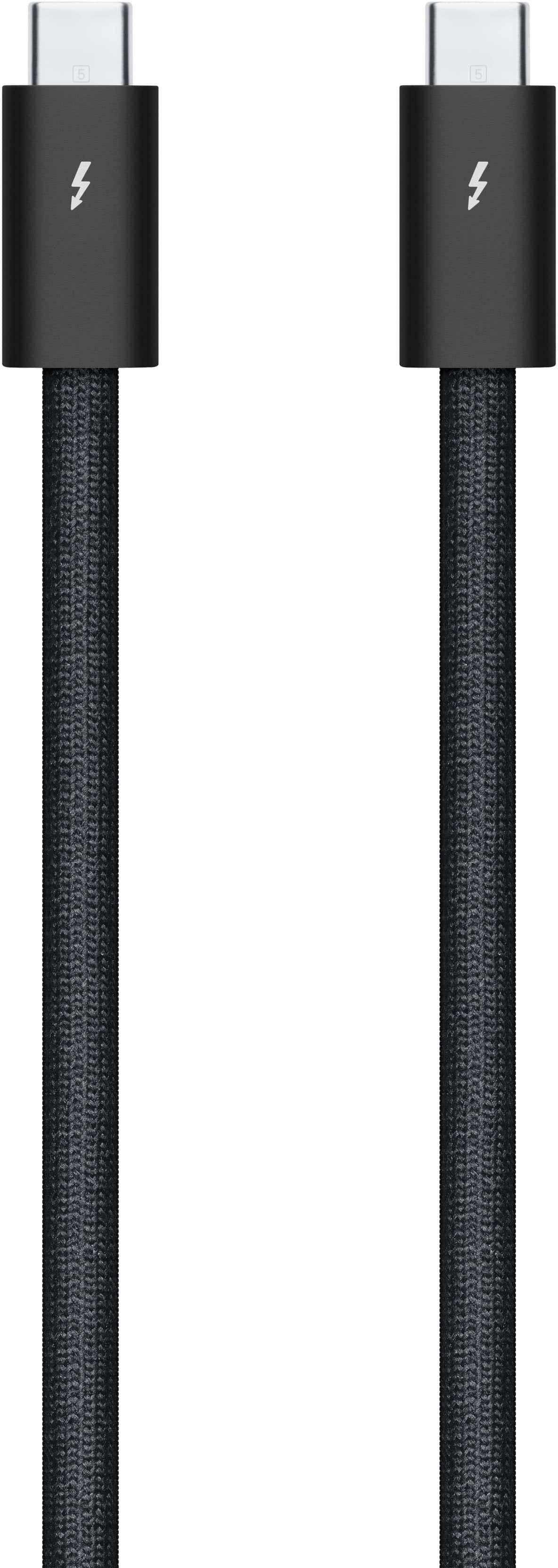 Alt View 11. Apple - Thunderbolt 5 (USB‑C) Pro Cable (1 m) - Black.