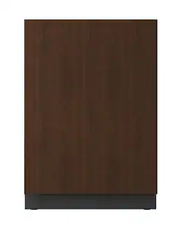 U-Line - 24"W. 5.1 Cu.Ft. Built-In Wine Refrigerator-Panel Ready - Integrated Solid