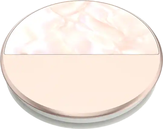 Front. PopSockets - Luxe Pop Grip Phone Grip & Stand With Swappable Top + Try Me ! Pull Twice to Grip - Luxe.