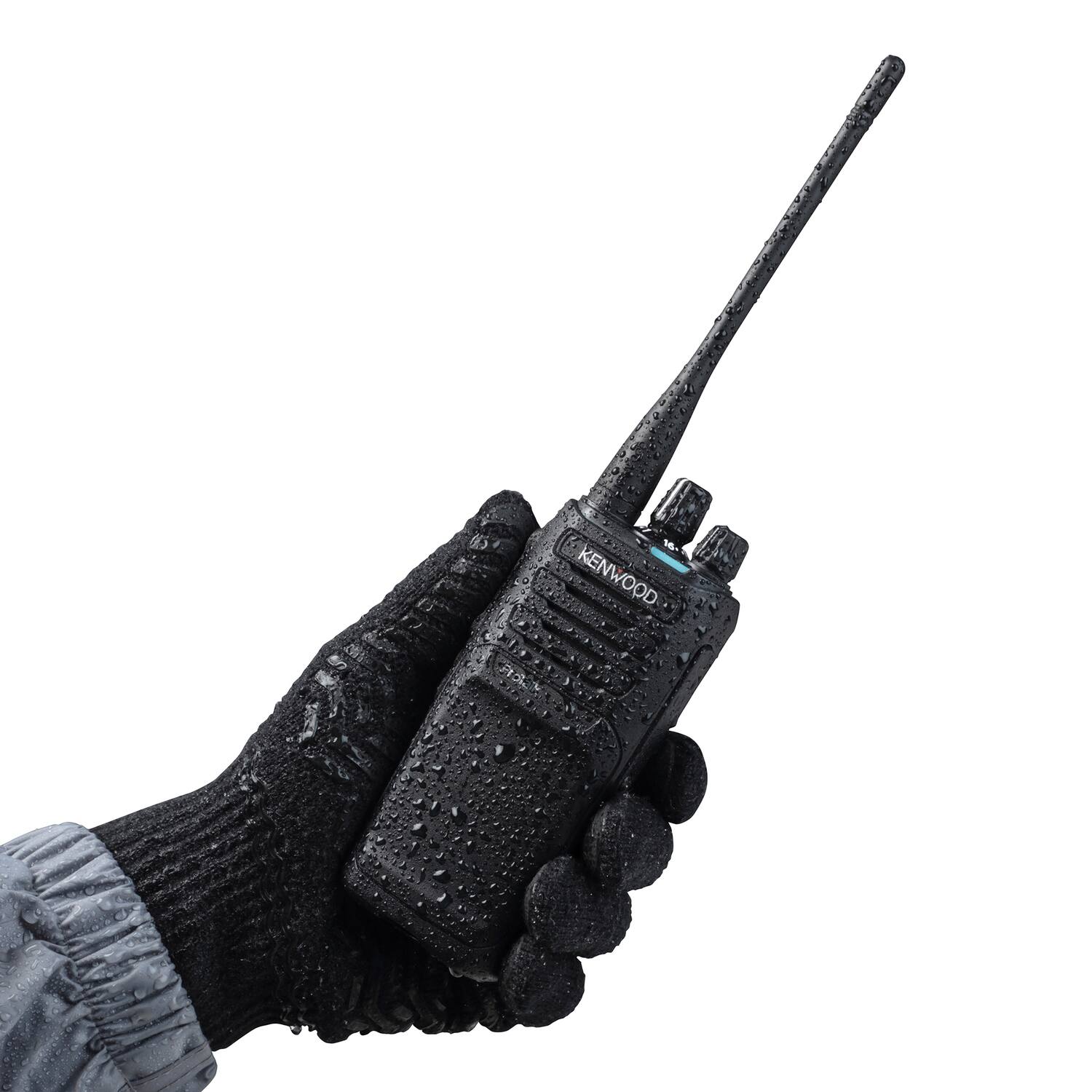 Left. Kenwood - ProTalk 5-Watt 64-Channel Analog VHF 2-Way Radio, NX-P1200AVK - Black.