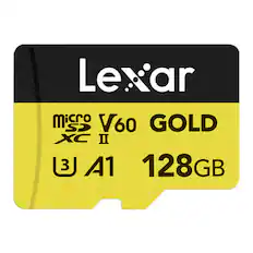 Lexar microSDXC II V60 GOLD XC II A1 128GB