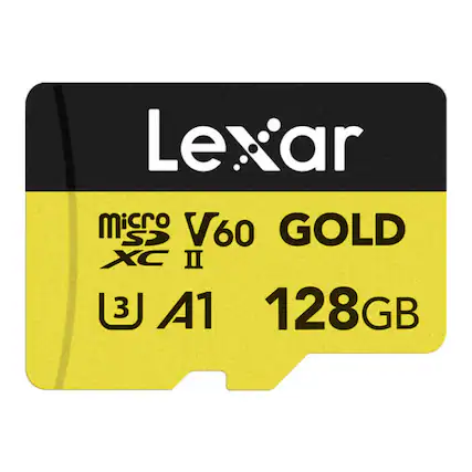 Lexar microSDXC II V60 GOLD XC II A1 128GB
