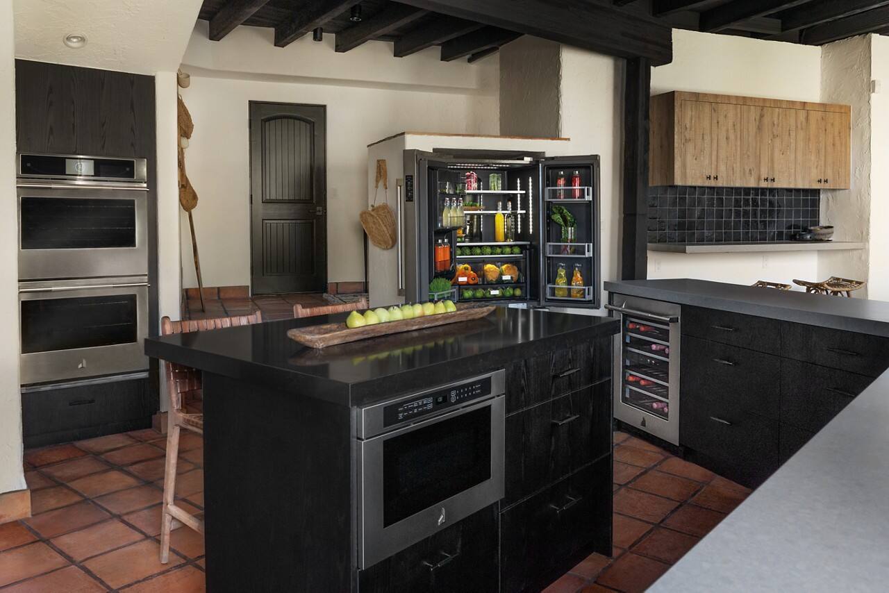 Alt View 24. JennAir - RISE 1.2 Cu. Ft. Drawer Microwave with Sensor Cooking - Stainless steel.