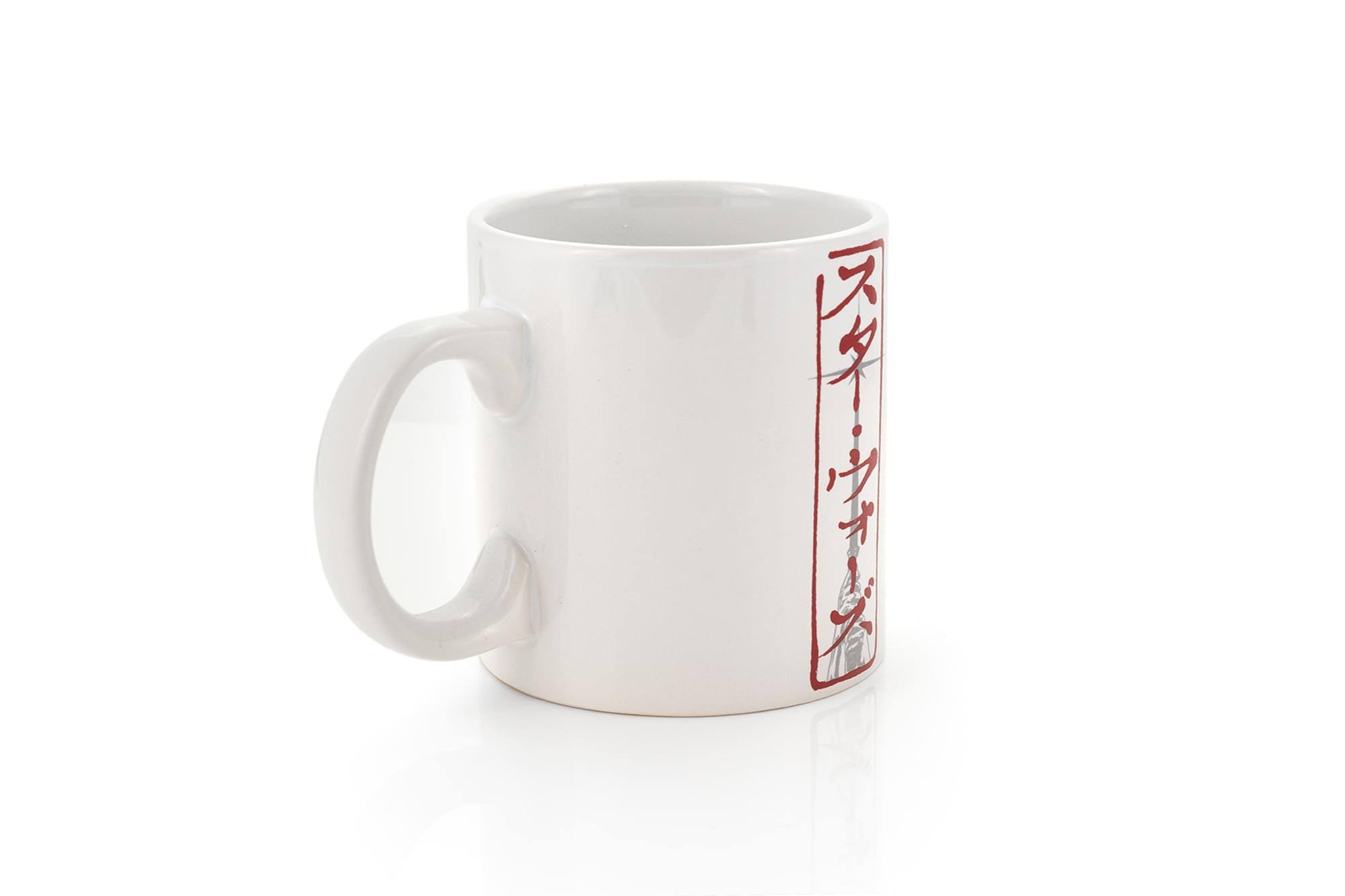 Alt View 1. Star Wars - Star Wars Kanji Lightsaber Ceramic Coffee Mug - White.