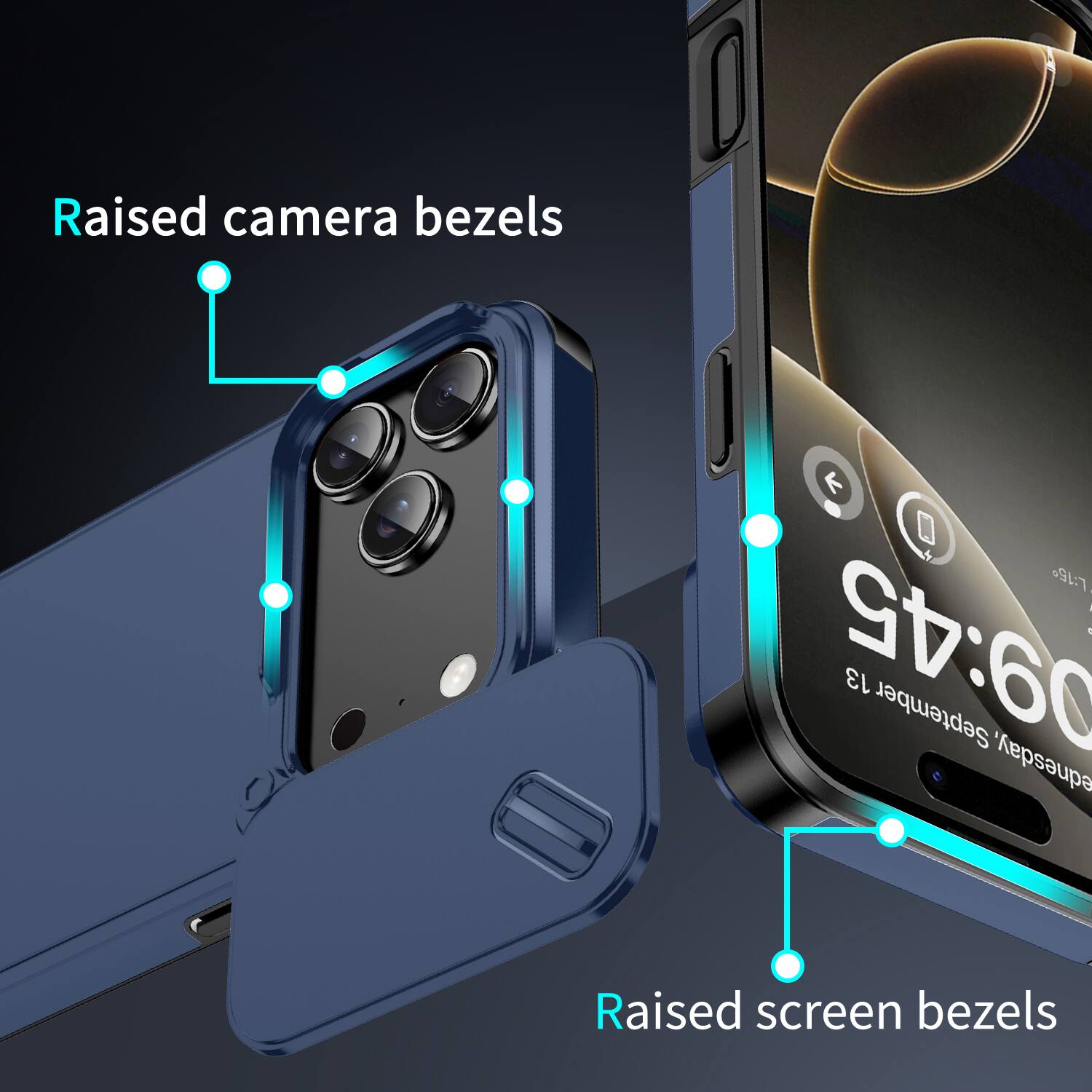 Raised camera bezels

L:15 09:45 13 September Wednesday,

Raised screen bezels