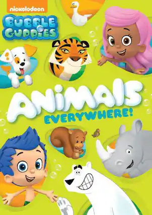 Front. Bubble Guppies: Animals Everywhere! - DVD.