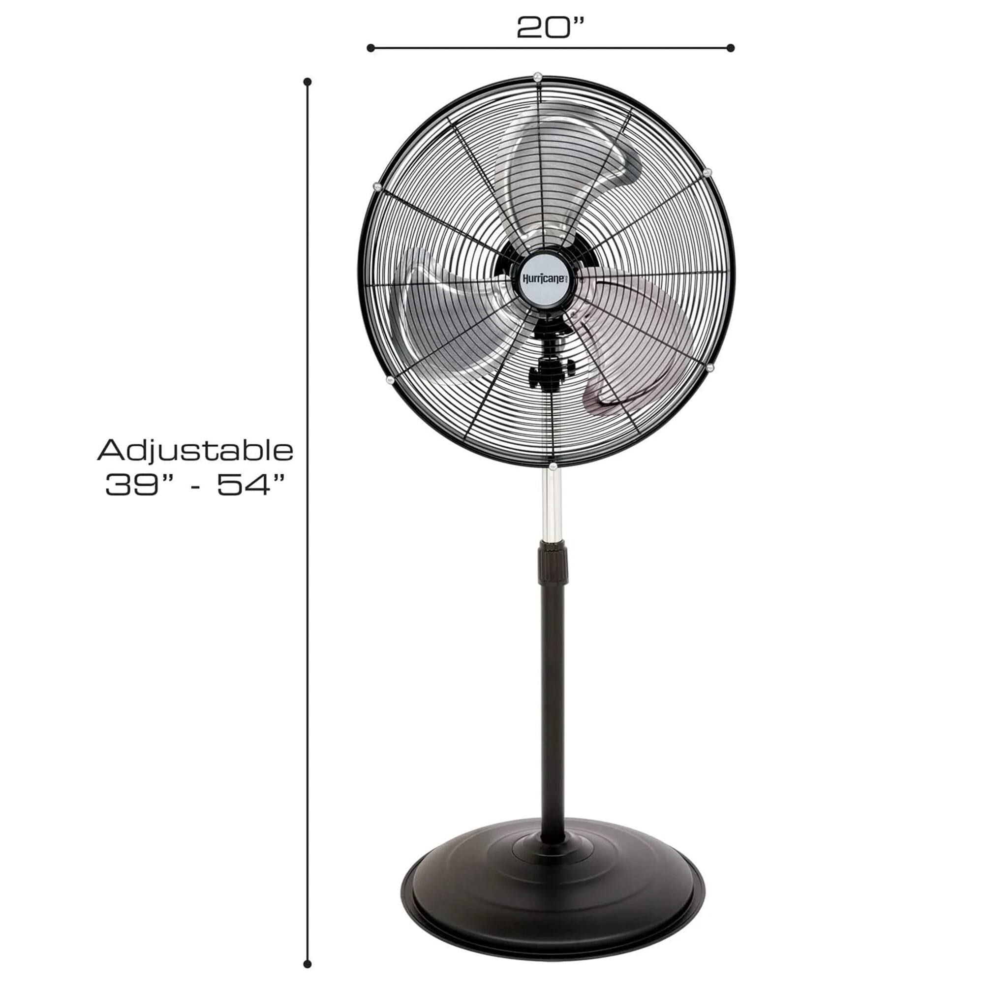 20" Hurricane: Adjustable 39" - 54"