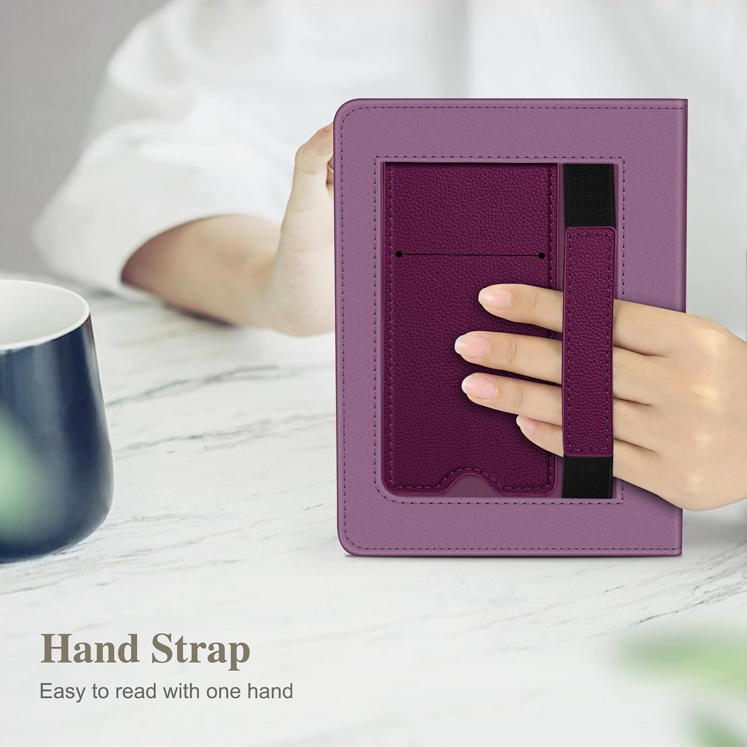 Hand Strap  
Easy to read with one hand