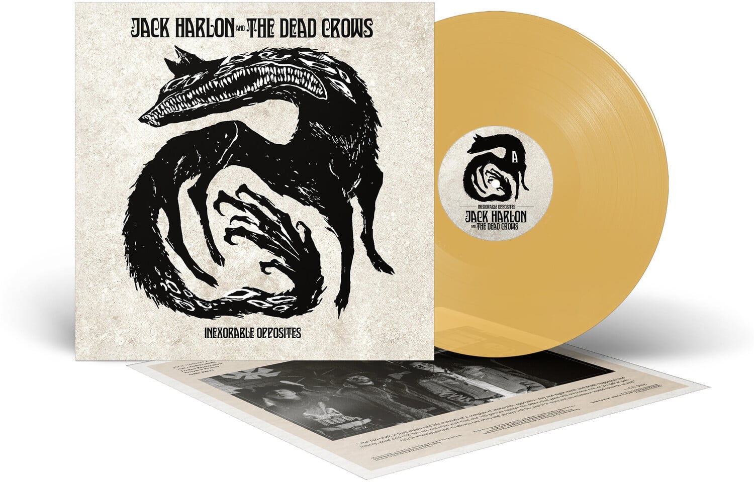 Jack Harlon & The Dead Crows - Inexorable Opposites - Yellow   - VINYL LP price history on PriceWatchPro