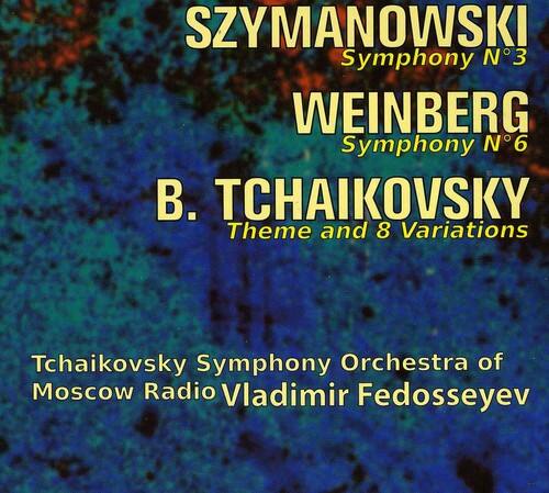 Tchaikovsky Symphony Orchestra of Moscow Radio - Sym 3 / Sym 6 / Theme & 8 Variations   - COMPACT DISCS [CD] price history on PriceWatchPro