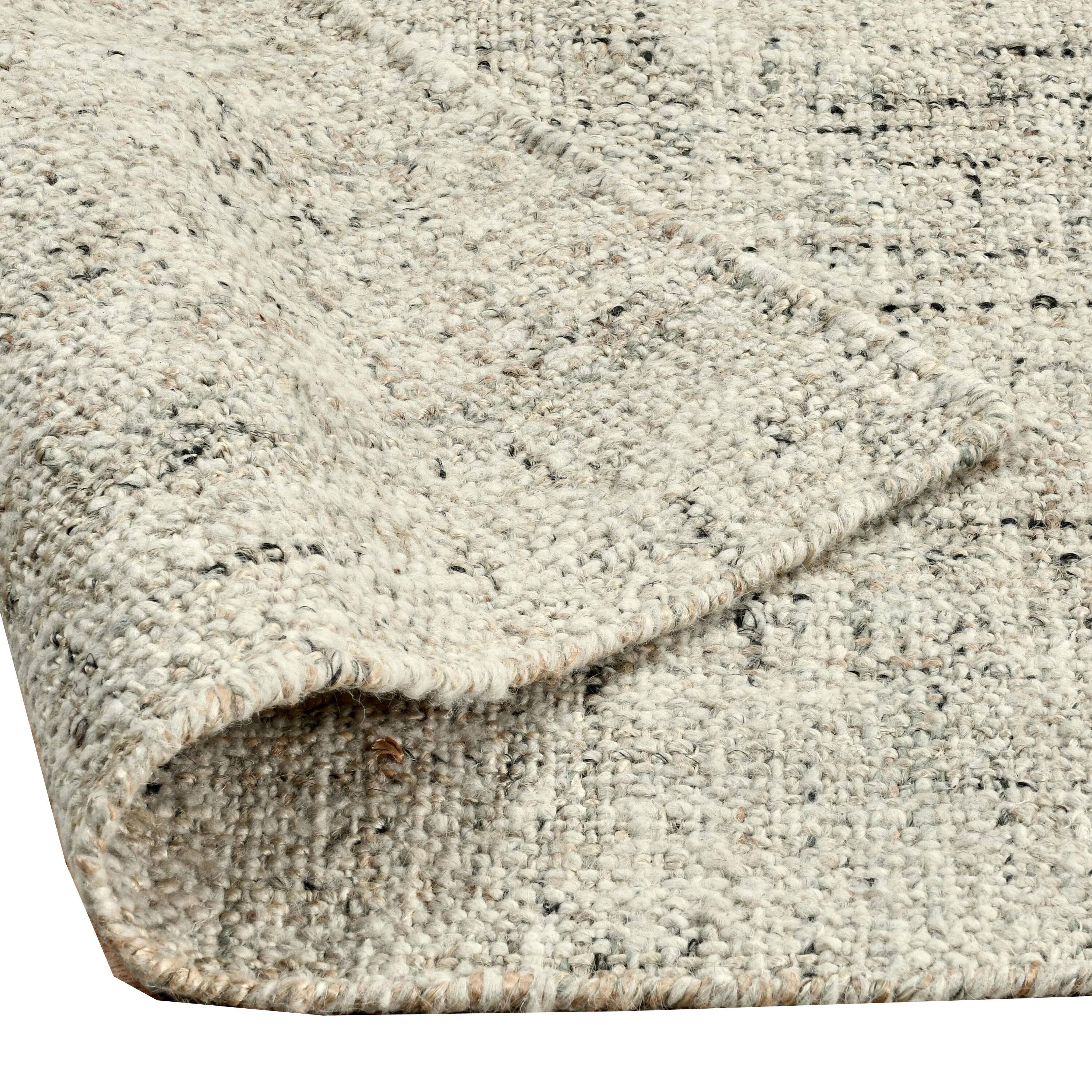 Manhattan Lane Hallway Runner Rug, Handwoven, Heathered, Natural Jute ...
