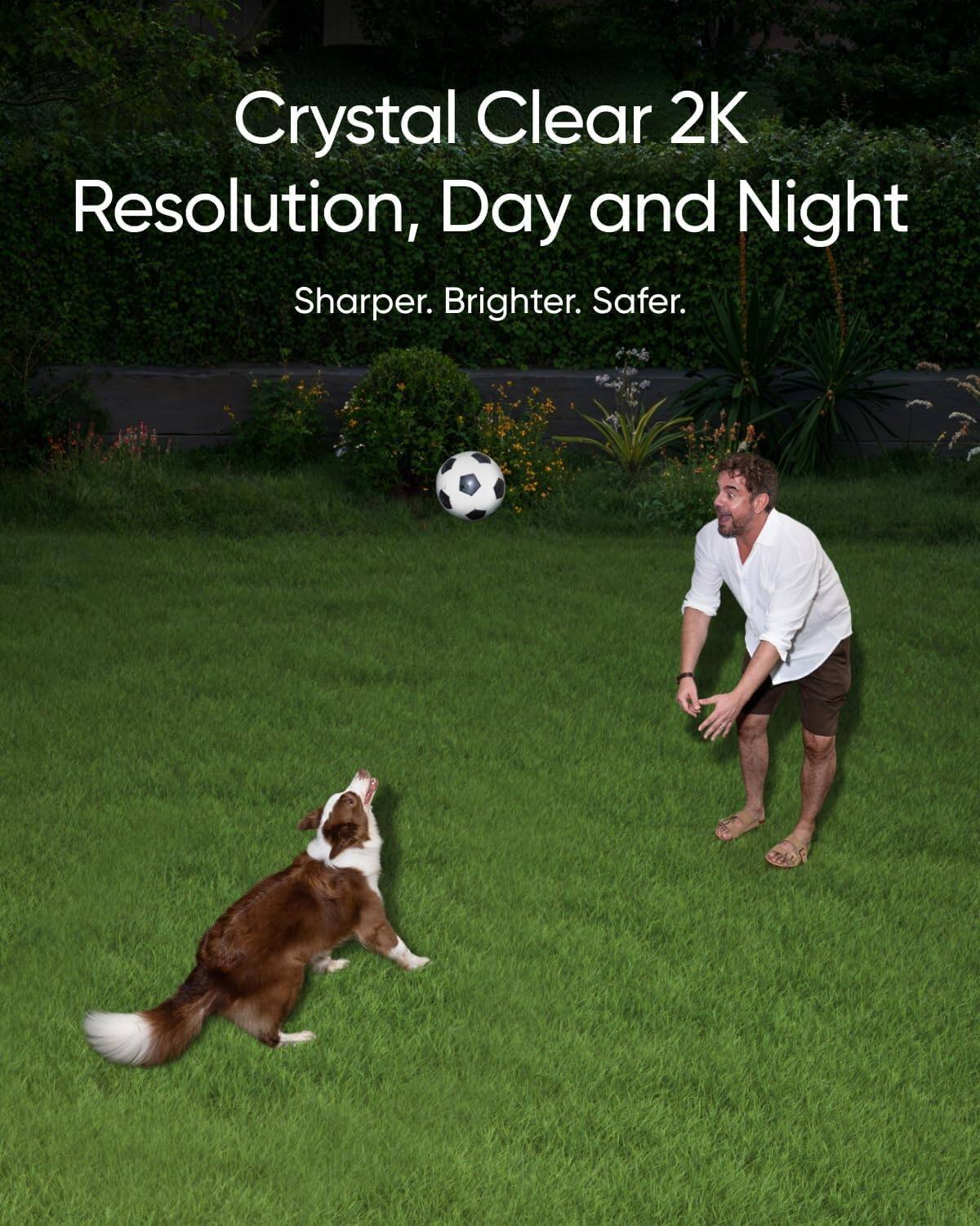Crystal Clear 2K Resolution, Day and Night  
Sharper. Brighter. Safer.
