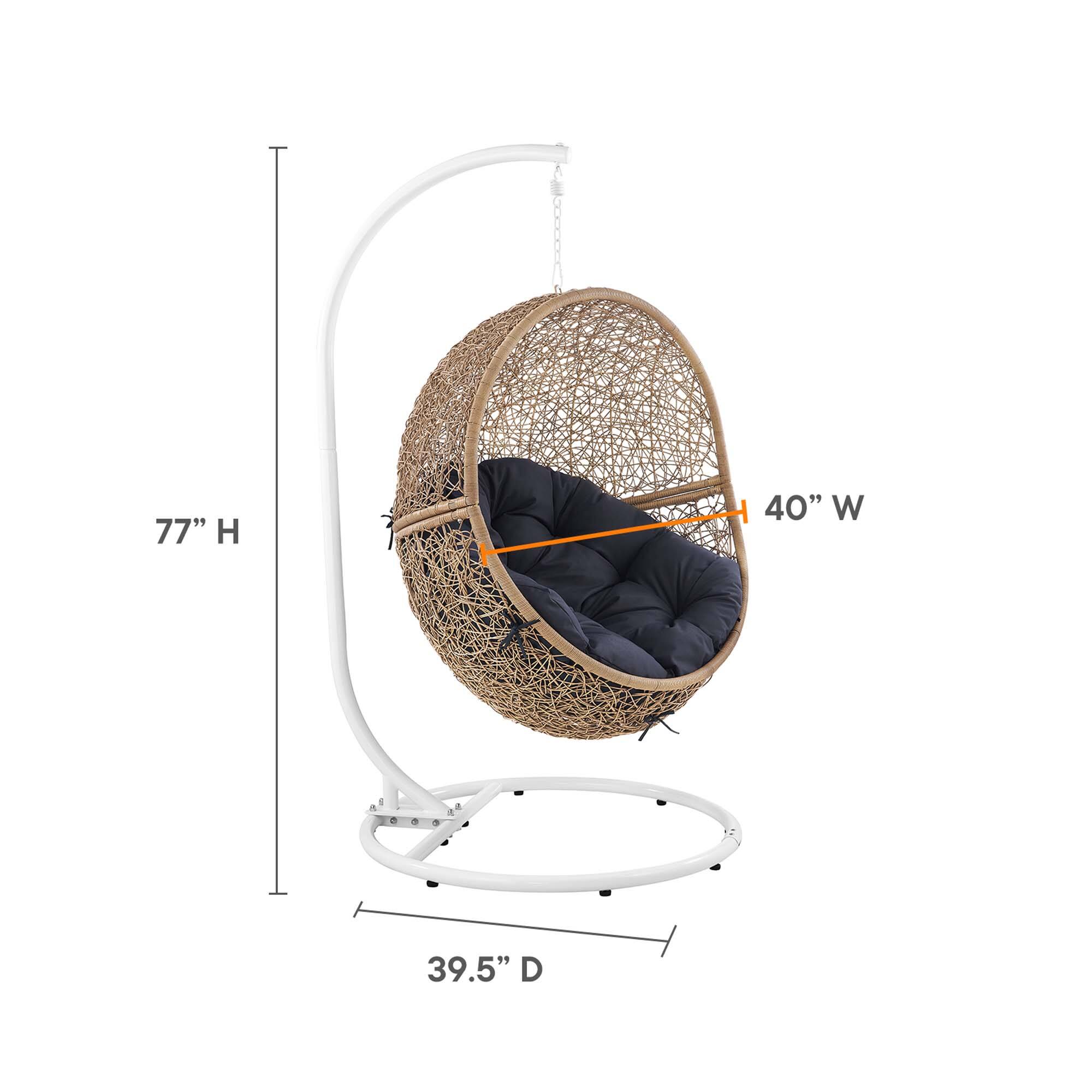 77" H  
40" W  
39.5" D