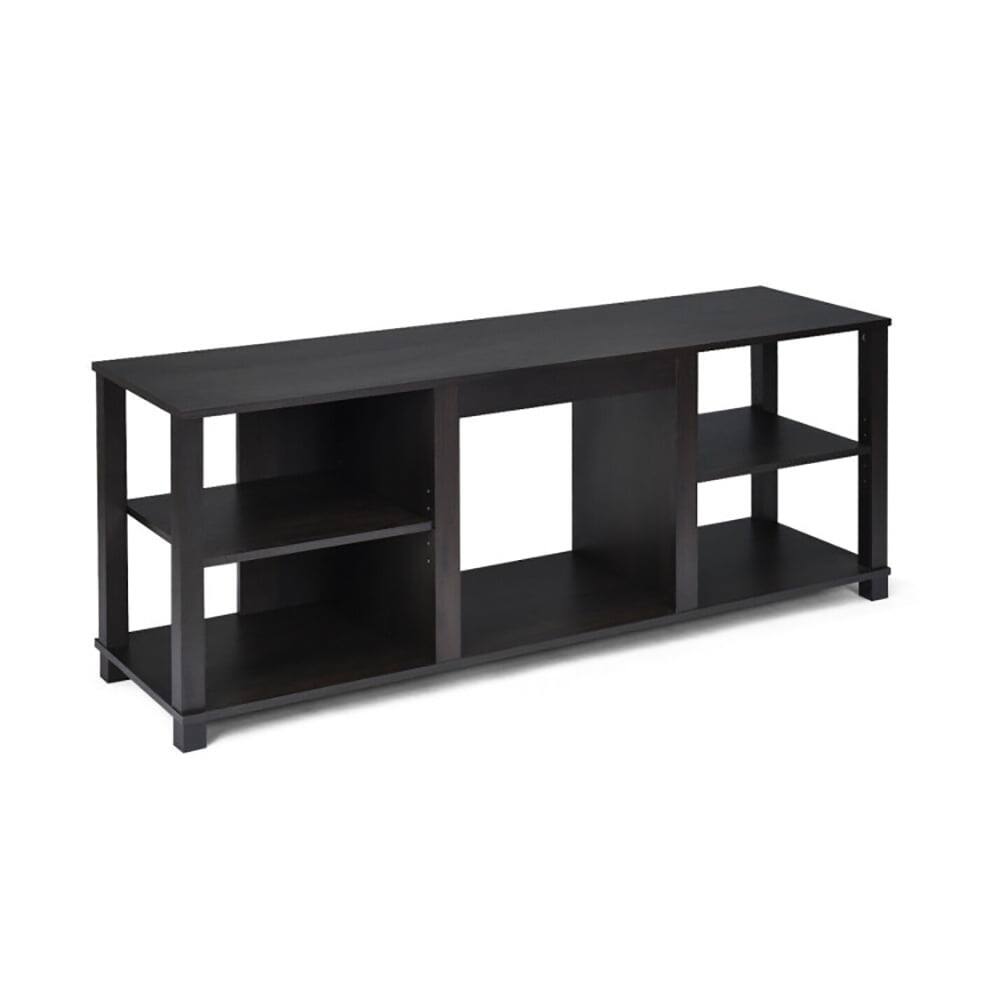 Alt View 2. Kadyn - Entertainment Centers,TV Stands,2-Tier TV Storage Cabinet Console with Adjustable Shelves - Black.