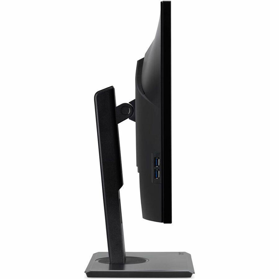 Alt View 2. Acer - Vero B277U Monitor – 27" WQHD (2560x1440) LCD, TAA Compliant, Eco-Friendly Design - Black.