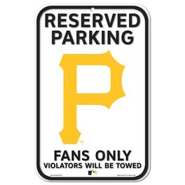 WinCraft - Pittsburgh Pirates 11" x 17" Plastic Sign - Multicolor