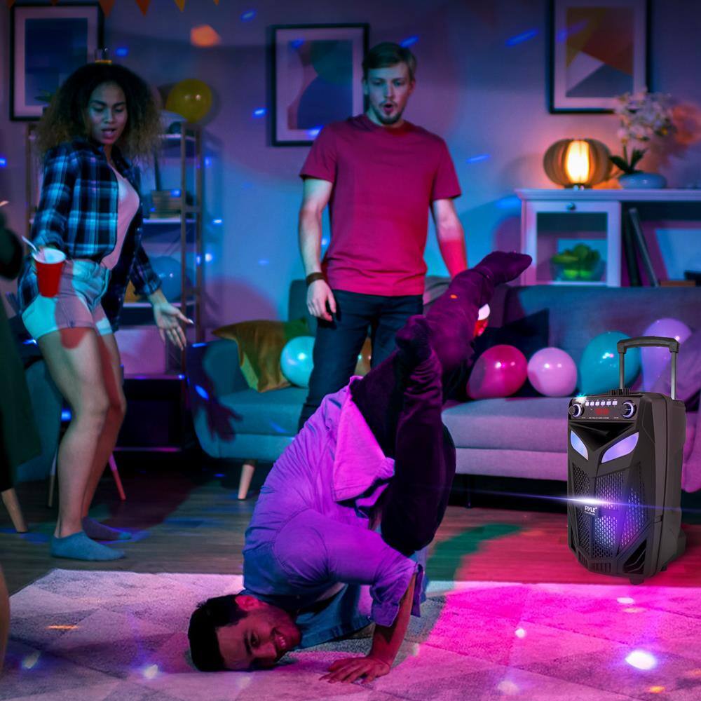 Alt View 3. PYLE - Pyle Portable Bluetooth PA Speaker System-600W - None.