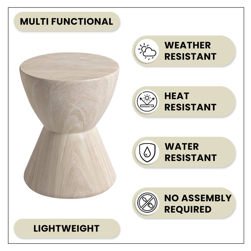 MULTI FUNCTIONAL  
WEATHER RESISTANT  
HEAT RESISTANT  
WATER RESISTANT  
NO ASSEMBLY REQUIRED  
LIGHTWEIGHT
