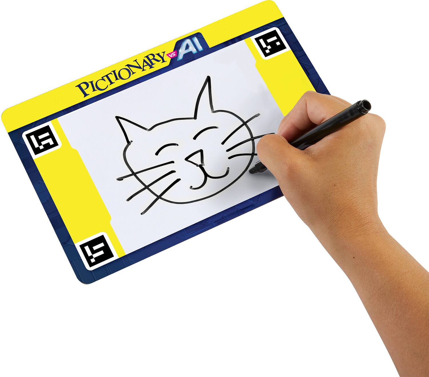 Alt View 4. Mattel - Mattel Games - Pictionary vs. AI Family Game for Kids and Adults   - GAMES (MISC) - Multicolor.