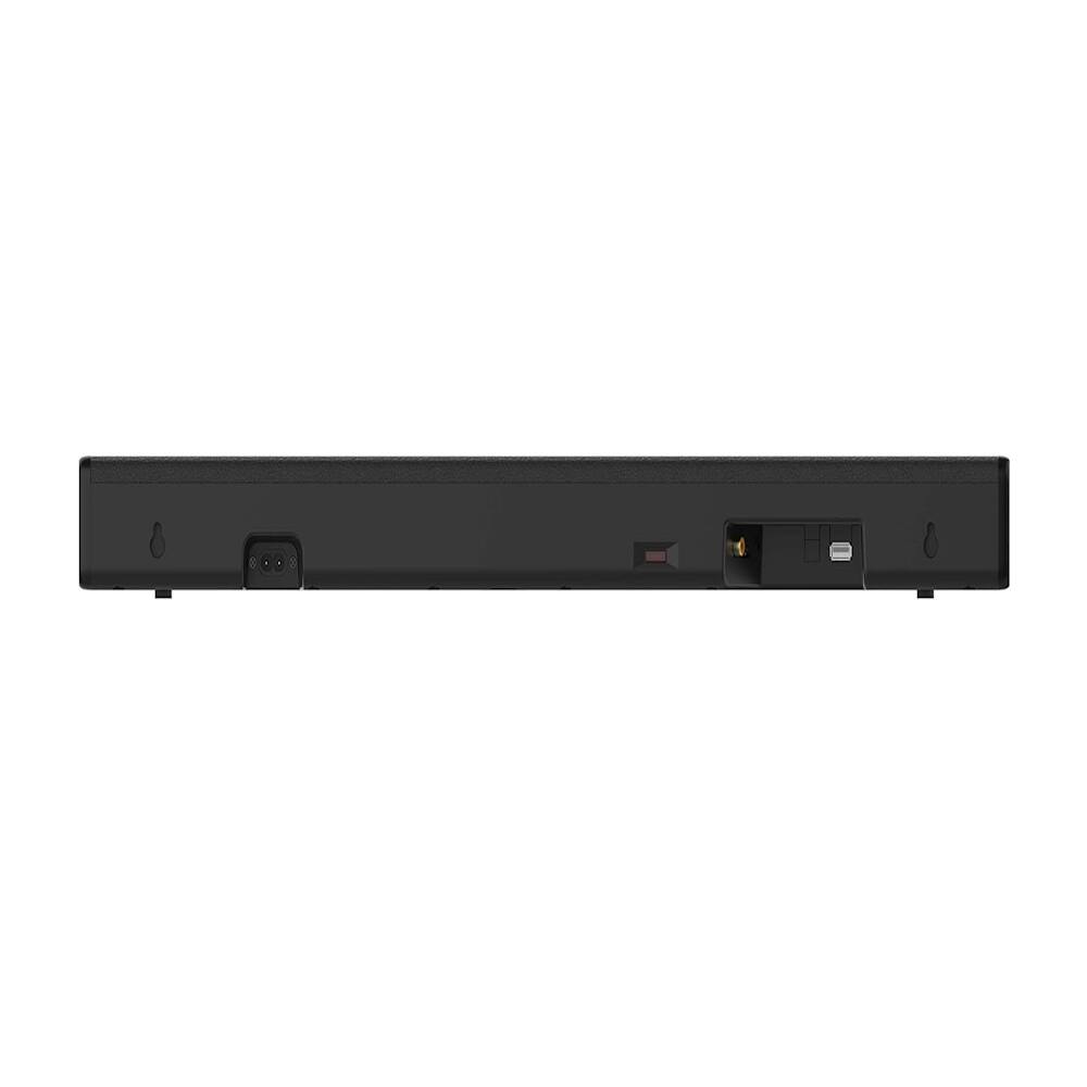 Alt View 1. Hisense - 2.1 Ch Soundbar w/ Built-in Subwoofer HS214, 108W, Bluetooth Wireless Streaming, Roku TV Ready, Multiple Audio Modes - Black.