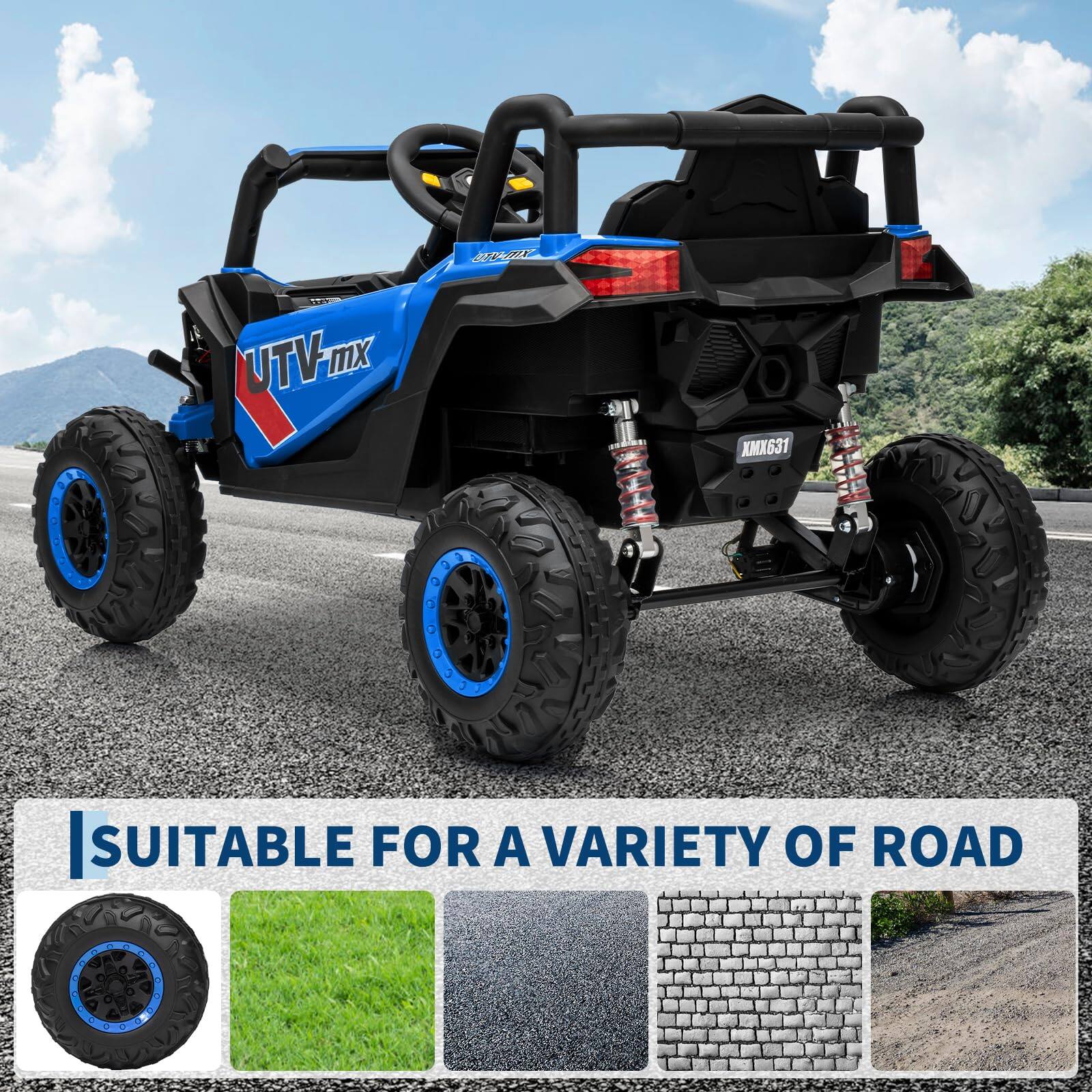 UTV-mx  
XMX631  
SUITABLE FOR A VARIETY OF ROAD